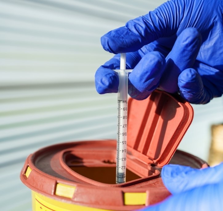 Scrubbed With Love Needle Sweeps & Sharps Disposal