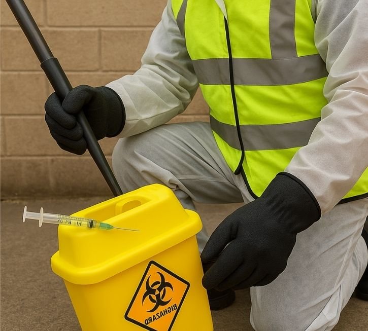 What’s Included in Our Needle Sweep Service